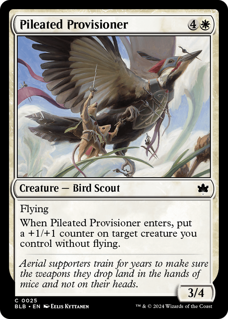 Pileated Provisioner [Bloomburrow] | Exor Games New Glasgow