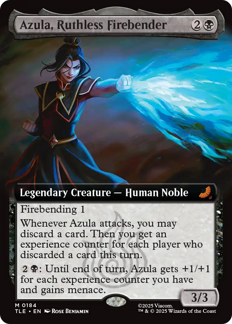 Azula, Ruthless Firebender (Extended Art) [Avatar: The Last Airbender: Eternal-Legal] | Exor Games New Glasgow