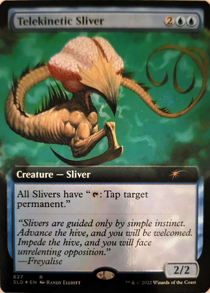 Telekinetic Sliver (Extended Art) [Secret Lair Drop Promos] | Exor Games New Glasgow