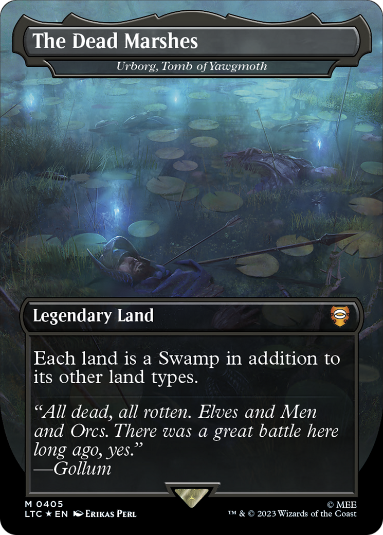 The Dead Marshes - Urborg, Tomb of Yawgmoth (Surge Foil Realms and Relics) [The Lord of the Rings: Tales of Middle-Earth Commander] | Exor Games New Glasgow