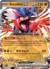 Koraidon ex (125/198) (Jumbo Card) [Scarlet & Violet: Base Set] | Exor Games New Glasgow