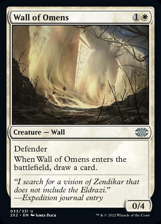 Wall of Omens [Double Masters 2022] | Exor Games New Glasgow