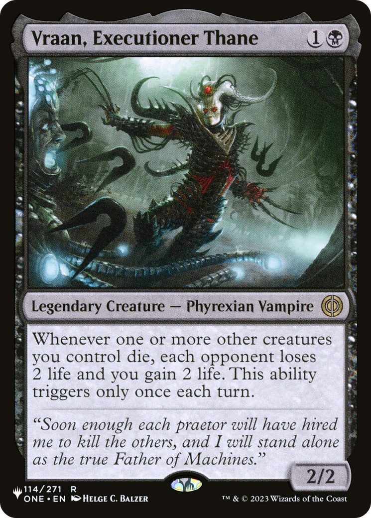 Vraan, Executioner Thane [The List] | Exor Games New Glasgow