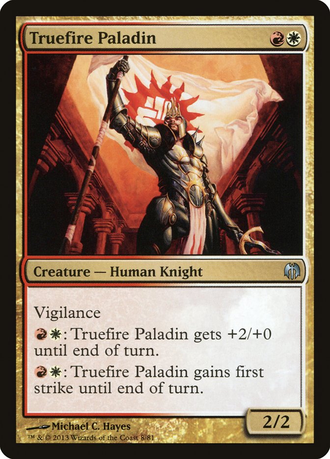 Truefire Paladin [Duel Decks: Heroes vs. Monsters] | Exor Games New Glasgow