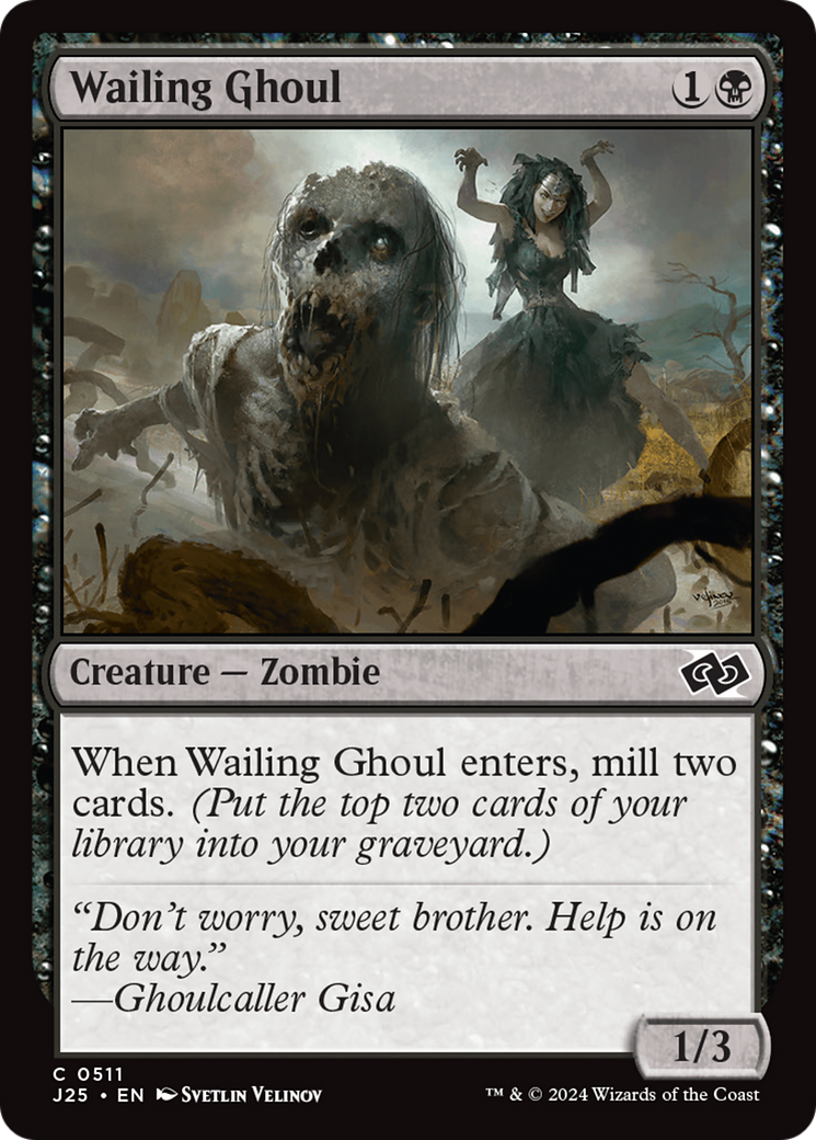 Wailing Ghoul [Foundations Jumpstart] | Exor Games New Glasgow