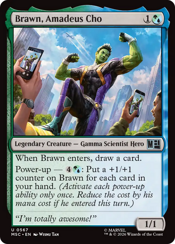 Brawn, Amadeus Cho [Marvel Super Heroes] | Exor Games New Glasgow