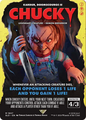 Chucky - Kardur, Doomscourge [Secret Lair Drop Series] | Exor Games New Glasgow