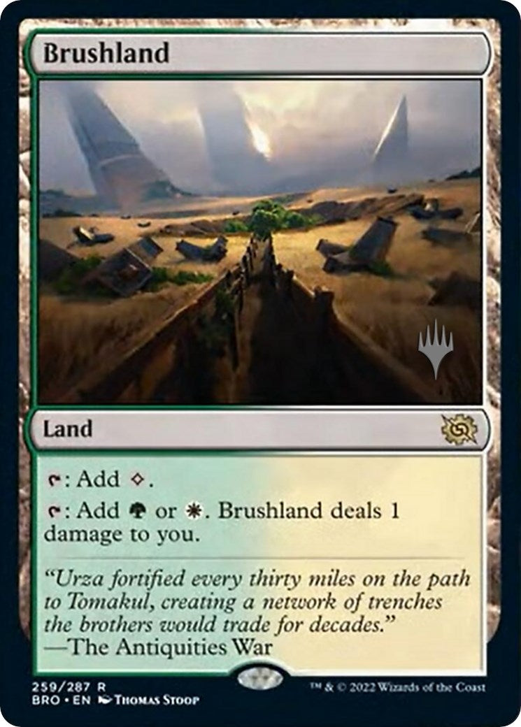 Brushland (Promo Pack) [The Brothers' War Promos] | Exor Games New Glasgow