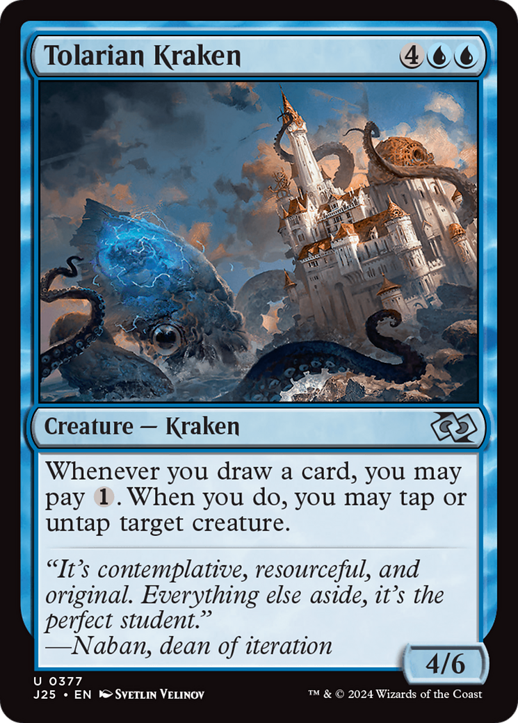 Tolarian Kraken [Foundations Jumpstart] | Exor Games New Glasgow