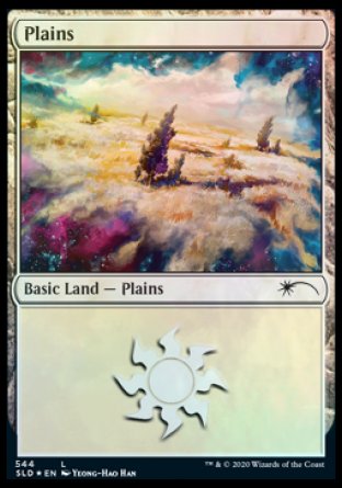 Plains (Enchanted) (544) [Secret Lair Drop Promos] | Exor Games New Glasgow