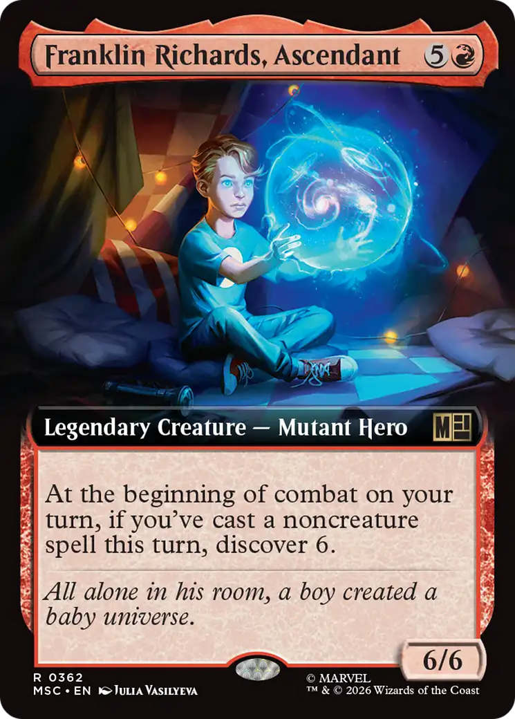 Franklin Richards, Ascendant (Extended Art) [Marvel Super Heroes Commander] | Exor Games New Glasgow