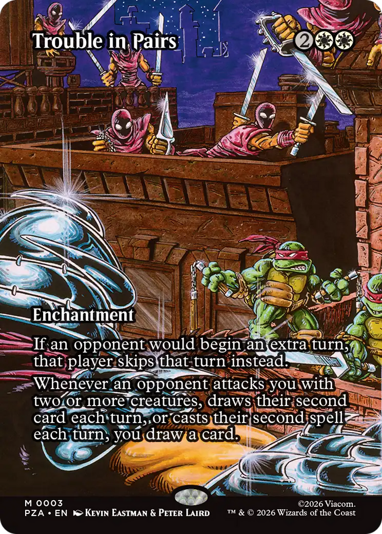 Trouble in Pairs (Borderless) [Teenage Mutant Ninja Turtles Eternal-Legal] | Exor Games New Glasgow