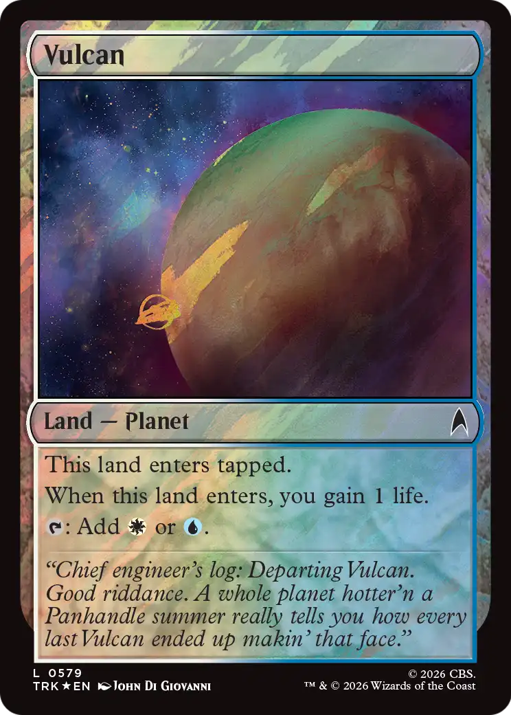 Vulcan (Surge Foil) [Star Trek] | Exor Games New Glasgow