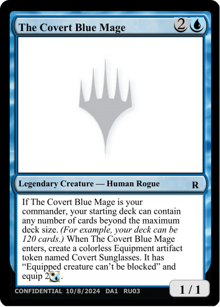 The Covert Blue Mage [Unknown Event] | Exor Games New Glasgow