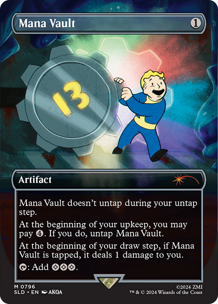 Mana Vault (Rainbow Foil) [Secret Lair Drop Series] | Exor Games New Glasgow