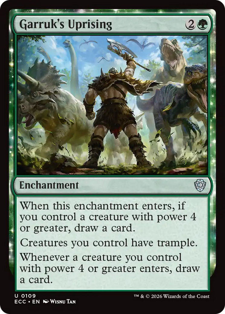Garruk's Uprising [Lorwyn Eclipsed Commander] | Exor Games New Glasgow