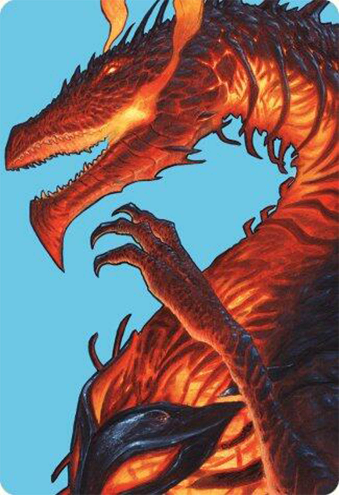 Herigast, Erupting Nullkite Art Card [Modern Horizons 3 Art Series] | Exor Games New Glasgow