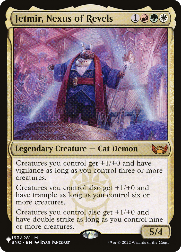 Jetmir, Nexus of Revels [The List] | Exor Games New Glasgow