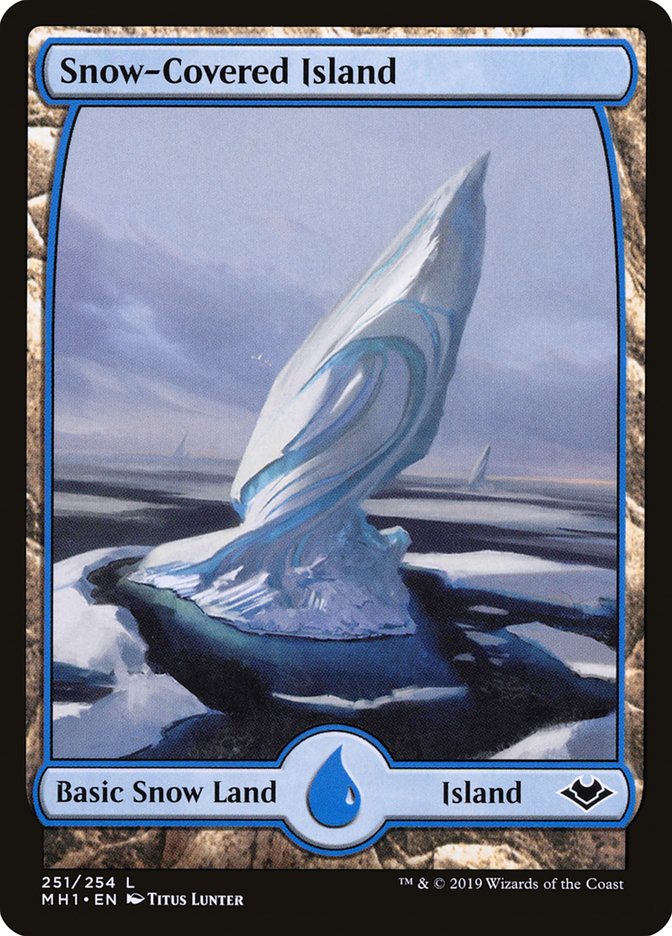 Snow-Covered Island [Modern Horizons] | Exor Games New Glasgow