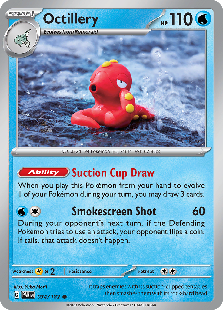 Octillery (034/182) [Scarlet & Violet: Paradox Rift] | Exor Games New Glasgow