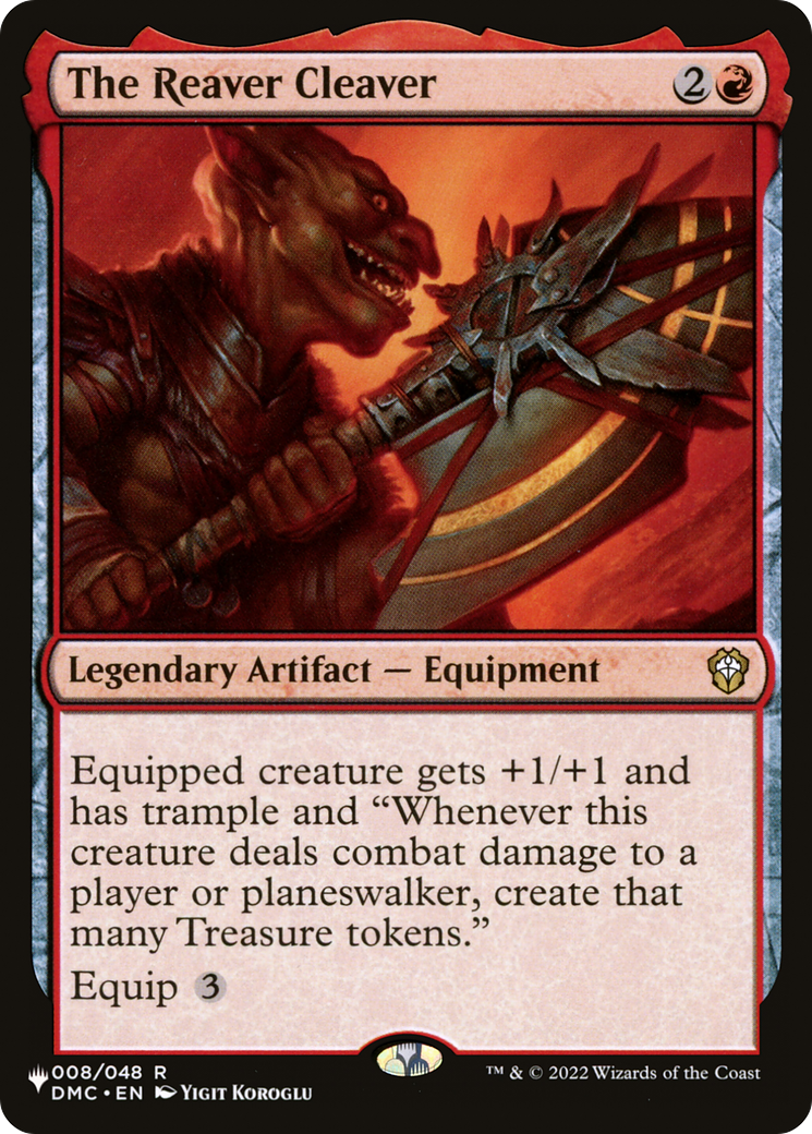 The Reaver Cleaver [The List] | Exor Games New Glasgow