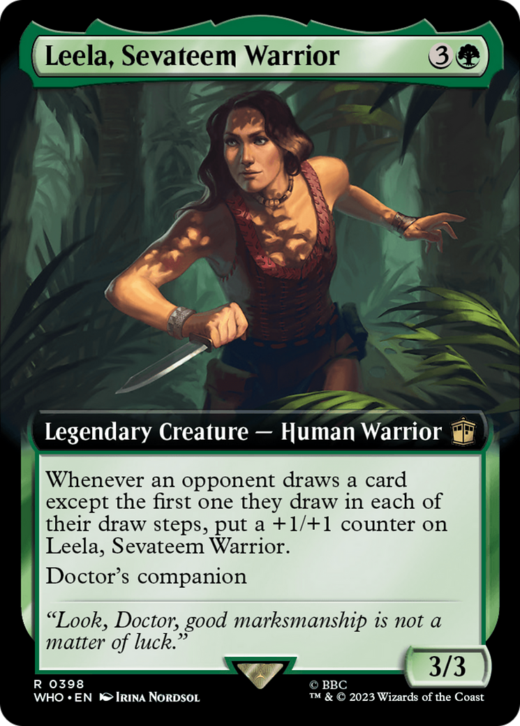 Leela, Sevateem Warrior (Extended Art) [Doctor Who] | Exor Games New Glasgow