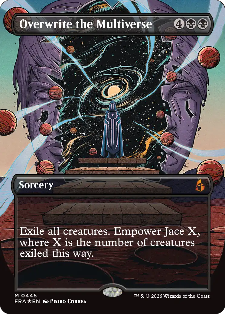 Overwrite the Multiverse (Borderless) [Reality Fracture] | Exor Games New Glasgow