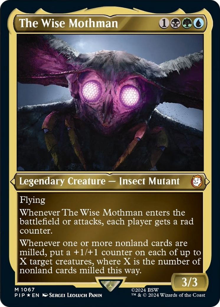 The Wise Mothman (Display Commander) [Fallout] | Exor Games New Glasgow