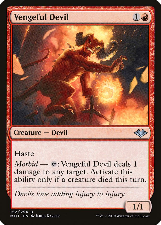 Vengeful Devil [Modern Horizons] | Exor Games New Glasgow