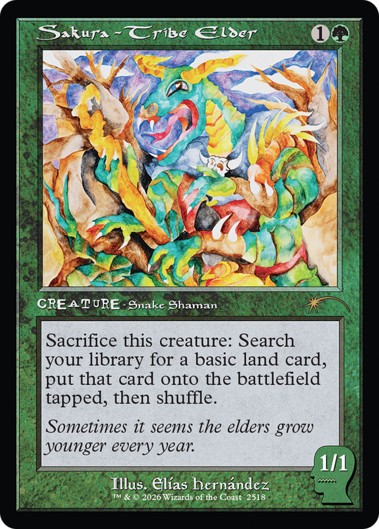 Sakura-Tribe Elder (2518) [Secret Lair Drop Series] | Exor Games New Glasgow