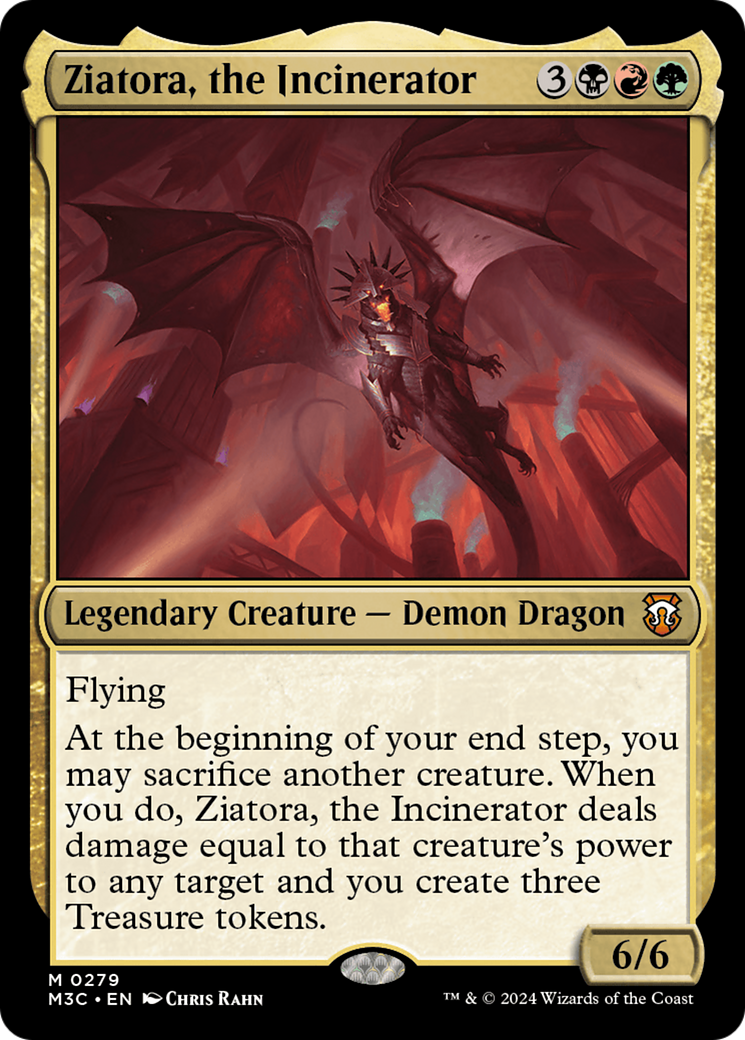 Ziatora, the Incinerator [Modern Horizons 3 Commander] | Exor Games New Glasgow