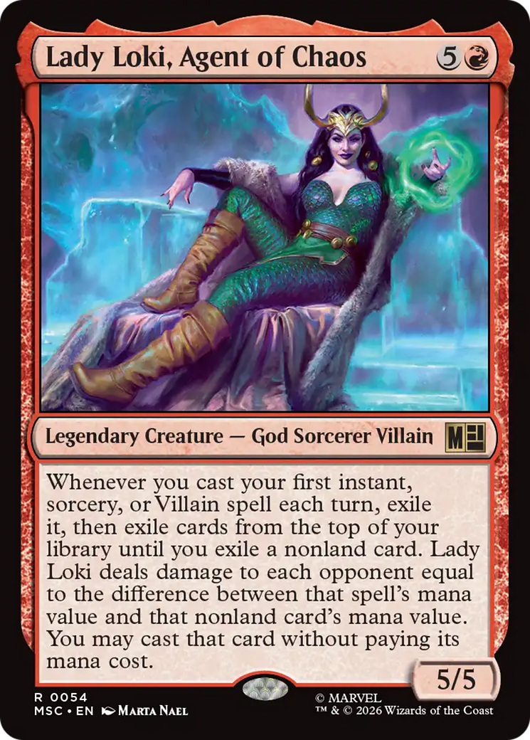 Lady Loki, Agent of Chaos [Marvel Super Heroes Commander] | Exor Games New Glasgow