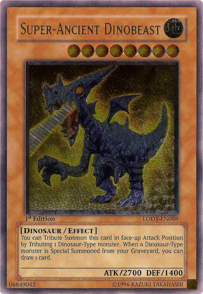 Super-Ancient Dinobeast [LODT-EN088] Ultimate Rare | Exor Games New Glasgow