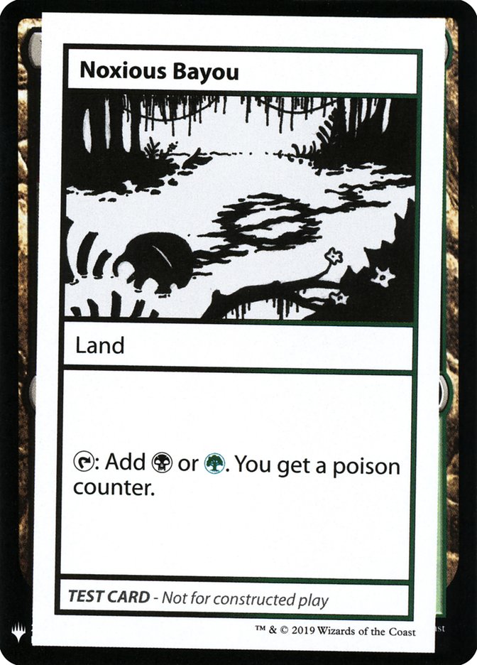 Noxious Bayou [Mystery Booster Playtest Cards] | Exor Games New Glasgow