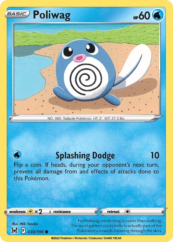 Poliwag (030/196) [Sword & Shield: Lost Origin] | Exor Games New Glasgow