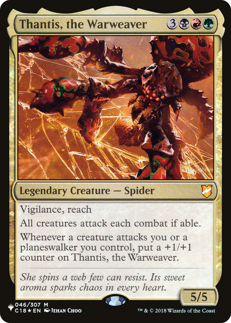 Thantis, the Warweaver [The List Reprints] | Exor Games New Glasgow