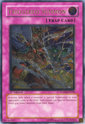 Triggered Summon [FOTB-EN046] Ultimate Rare | Exor Games New Glasgow
