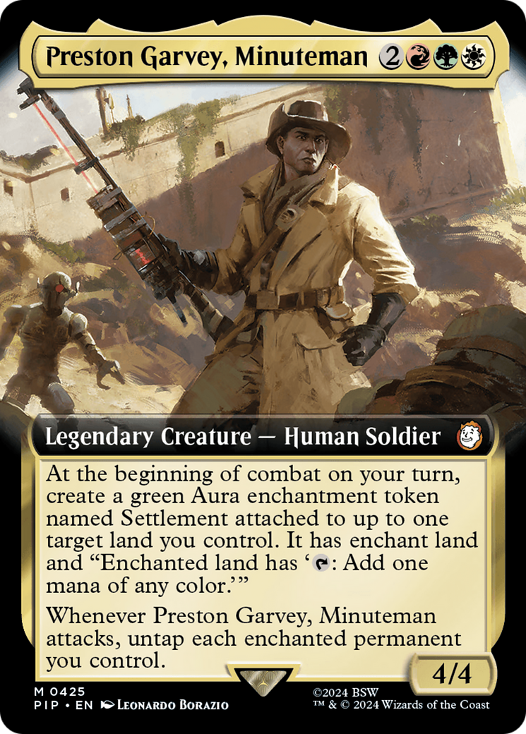 Preston Garvey, Minuteman (Extended Art) [Fallout] | Exor Games New Glasgow