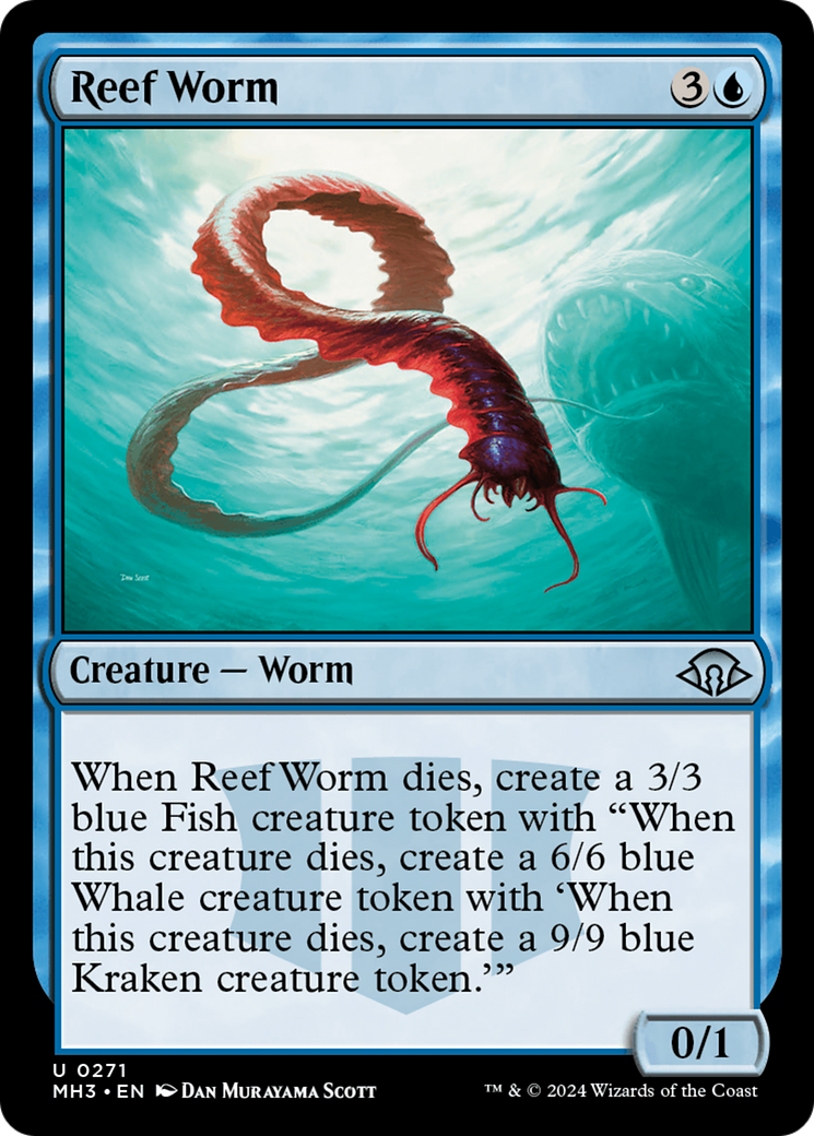 Reef Worm [Modern Horizons 3] | Exor Games New Glasgow