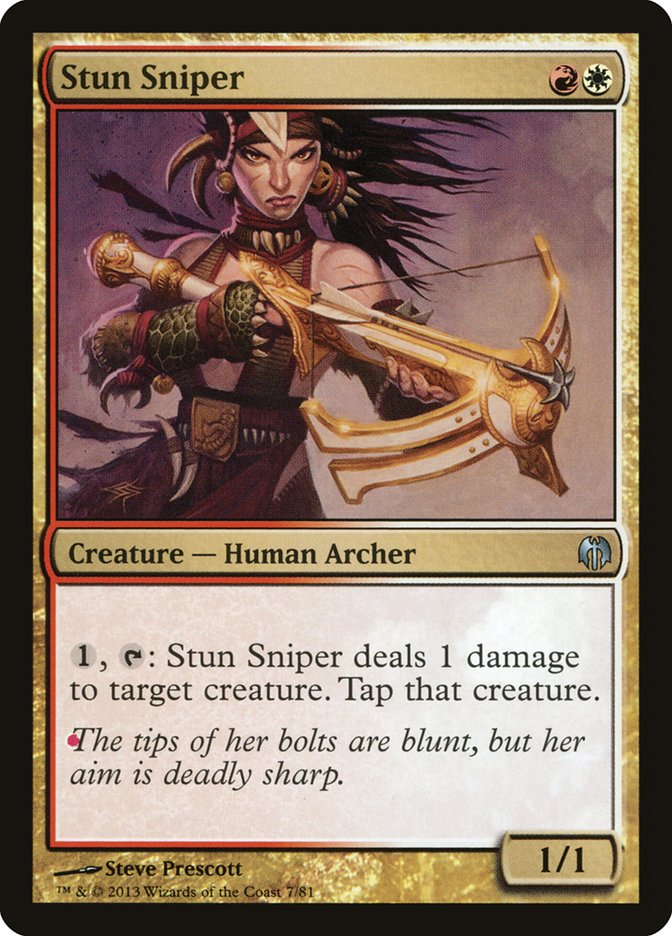 Stun Sniper [Duel Decks: Heroes vs. Monsters] | Exor Games New Glasgow