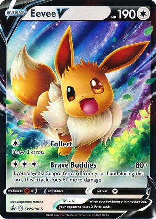 Eevee V (SWSH065) [Sword & Shield: Black Star Promos] | Exor Games New Glasgow