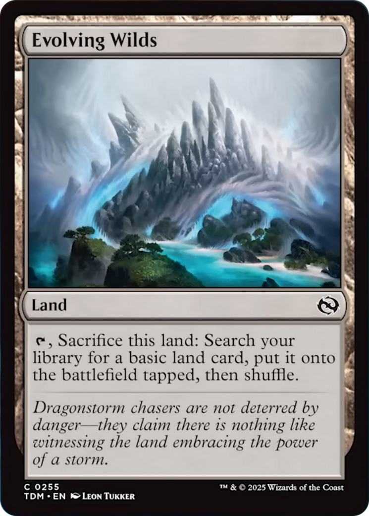 Evolving Wilds [Tarkir: Dragonstorm] | Exor Games New Glasgow