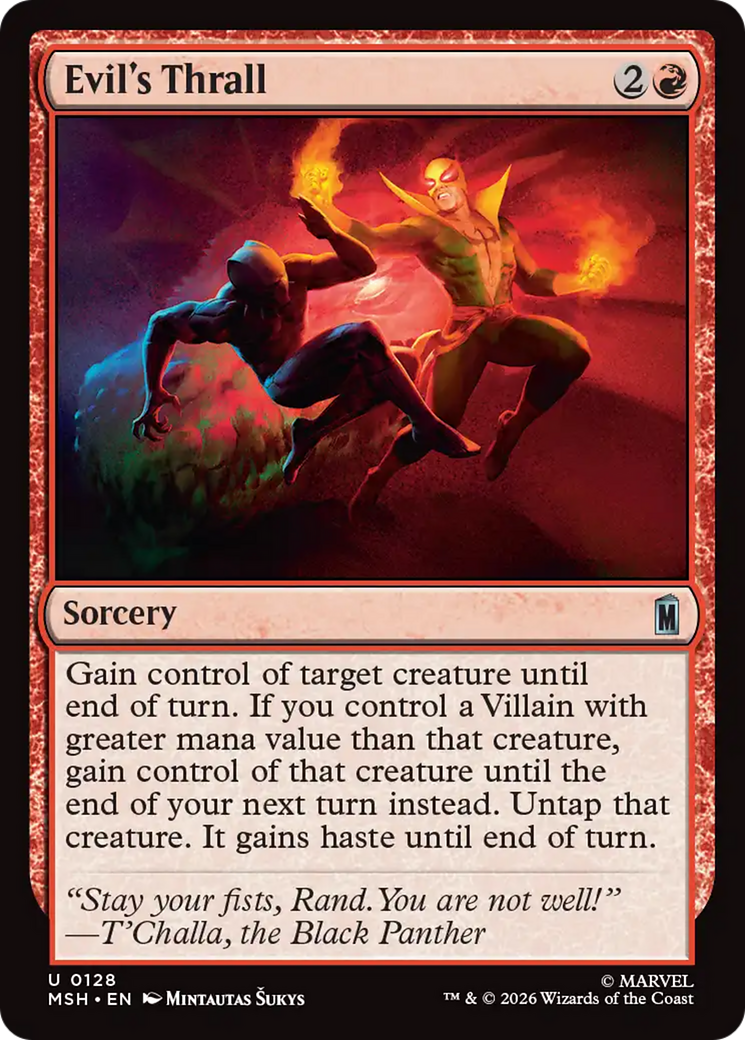 Evil's Thrall [Marvel Super Heroes] | Exor Games New Glasgow
