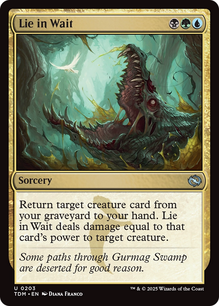 Lie in Wait [Tarkir: Dragonstorm] | Exor Games New Glasgow