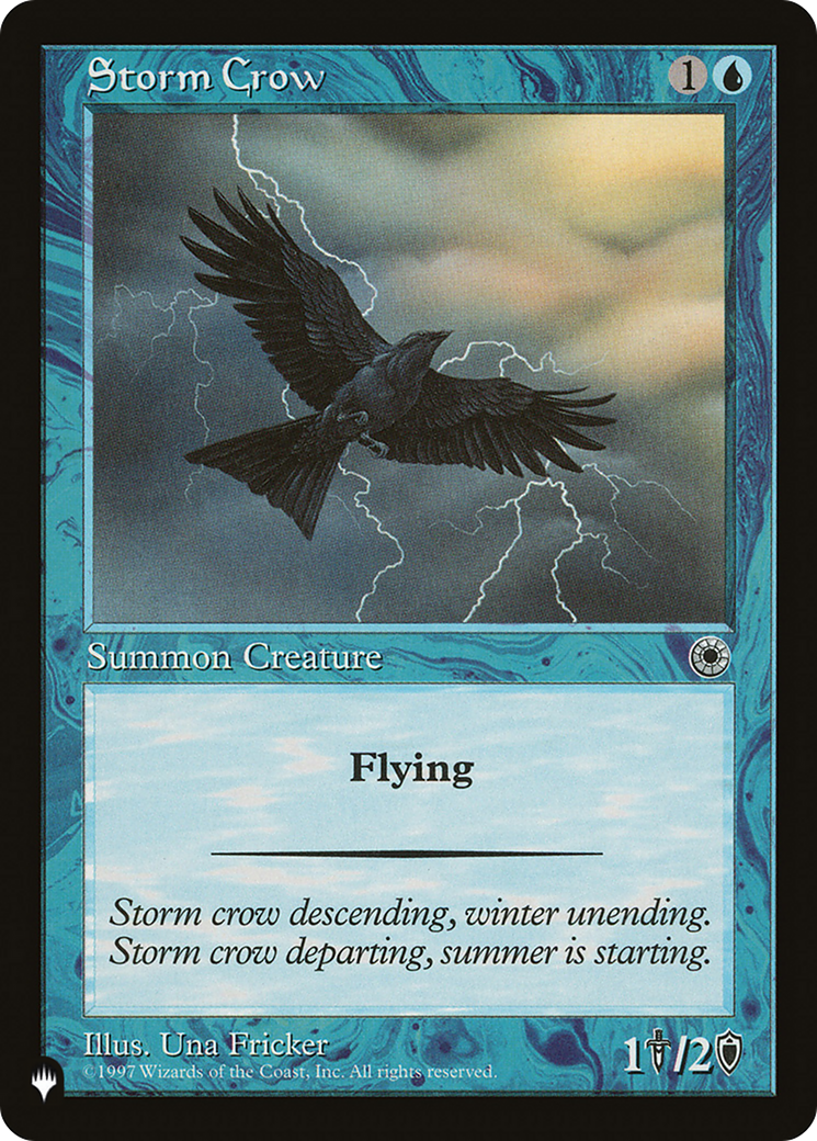 Storm Crow (POR) [The List Reprints] | Exor Games New Glasgow