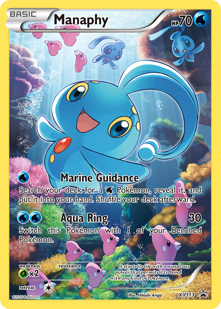 Manaphy (XY113) [XY: Black Star Promos] | Exor Games New Glasgow