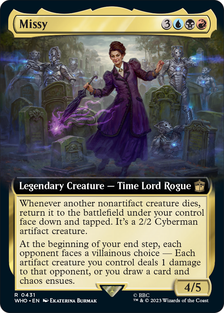 Missy (Extended Art) [Doctor Who] | Exor Games New Glasgow