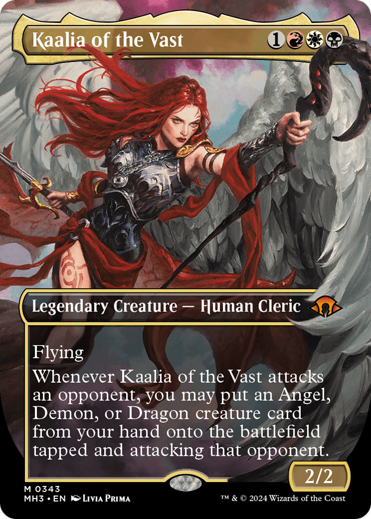 Kaalia of the Vast (Borderless) (0343) [Modern Horizons 3] | Exor Games New Glasgow