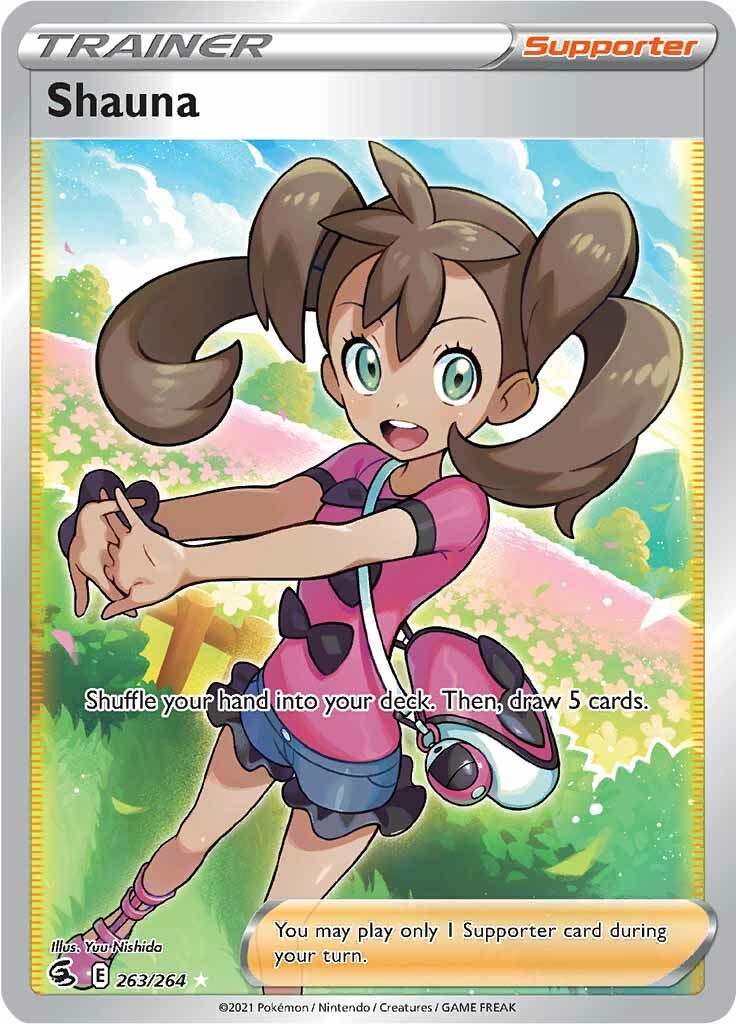 Shauna (263/264) [Sword & Shield: Fusion Strike] | Exor Games New Glasgow