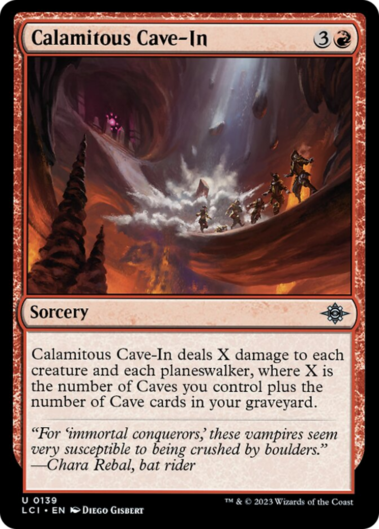 Calamitous Cave-In [The Lost Caverns of Ixalan] | Exor Games New Glasgow